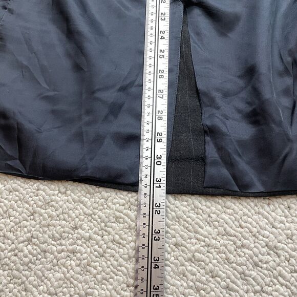 Hickey Freeman Men's 43 Blue Striped 100% Wool Boardroom Suit Jacket Blazer - Picture 8 of 12